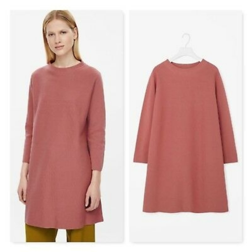 Like New COS Milano Knit A-Line Dress